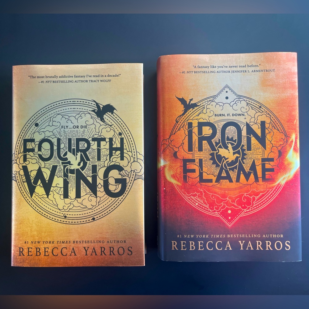 Fourth Wing and Iron Flame Hardback